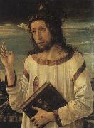 Giovanni Bellini Christ's Blessing oil